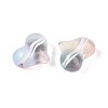 Transparent Glass Beads GLAA-T025-28B-2