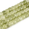 Baking Paint Crackle Glass Beads Strands DGLA-N019-02A-02-1