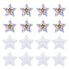 24Pcs 2 Styles Polyester Heat Transfer Vinyl Sheets PATC-TA0001-23-1