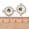 Alloy Enamel MAKKAH Links Connector Charms FIND-K030-01B-02-3