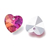 Faceted Glass Charms RGLA-L026-B02-2