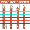 4Pcs Alloy Leather Threader AJEW-CL0005-55A-2