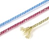 30M Segment Dyed Macrame Cotton Cord OCOR-T018-01F-3