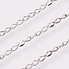 304 Stainless Steel Twisted Chain Curb Chains CHS-K008-15B-1