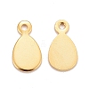 201 Stainless Steel Charms LS-STAS-K217-88G-2