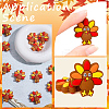 10Pcs Thanksgiving Day Food Grade Eco-Friendly Silicone Beads SIL-SP0001-10-6