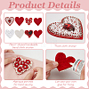4Pcs 4 Styles Computerized Embroidery Cloth Iron on/Sew on Patches DIY-FG0006-96-4