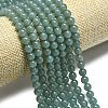 Natural Malaysia Jade Beads Strands G-L645-C01-6mm-04-3