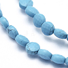 Synthetic Howlite Beads Strands G-D0003-A56-1-3