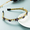 Alloy Rhinestone Hair Bands PW-WGB2D15-01-1