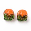Autumn Theme Handmade Bumpy Lampwork Beads LAMP-S194-014-2