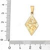 304 Stainless Steel Pendants SA-CBA34D4-07G-3