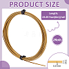 Flat Brass Wire CWIR-WH0012-07B-03-2
