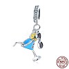 925 Sterling Silver European Dangle Charms MPDL-BB71003-A-1