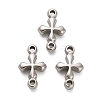 304 Stainless Steel Connector Charms STAS-B111-10P-1