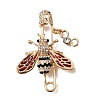 Zinc Alloy Enamel Rhinstone Brooches JEWB-V001-03C-02-1