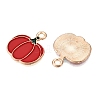 Thanksgiving Day Theme Alloy Enamel Pendants ENAM-T020-35M-2