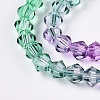 Baking Painted Glass Bead Strands DGLA-A039-T4mm-A010-3