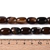 Dyed Natural Banded Agate Beads Strands G-T144-44B-5