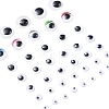 743Pcs Black & White Plastic Wiggle Googly Eyes Buttons KY-YW0001-12-6