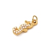 304 Stainless Steel ABS Imitation Pearl Pendants X-STAS-B097-07G-04-2
