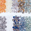 AHADERMAKER 270Pcs 10 Colors Transparent Electroplate Glass Beads Strands EGLA-GA0001-12-1
