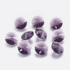 Faceted Glass Rhinestone Charms RGLA-F049-8mm-204-1