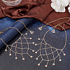2Pcs Iron Rhinestone Sexy Shoulder Bra Body Chain FIND-GF0006-74B-4