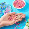 100G Transparent Glass Round Seed Beads SEED-TA0001-44A-7
