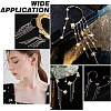 Unicraftale 12Pcs Brass Ear Cuff Findings FIND-UN0002-16P-6