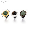 Adjustable Alloy & Iron Bezel Cup Ring Base with Rotatable Tray MAK-T012-01S-5