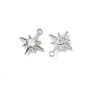 Brass Micro Pave Cubic Zirconia Pendants KK-Z136-43B-P-2