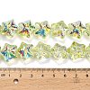Electroplate Baking Paint Glass Beads Strands EGLA-K061-12A-AB06-4