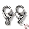 925 Thailand Sterling Silver Lobster Claw Clasps STER-D003-35AS-3