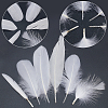 Gorgecraft 240Pcs 6 Style Goose Feather Costume Accessories FIND-GF0002-70-4