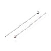 304 Stainless Steel Head Pins STAS-T065-30mm-20P-2