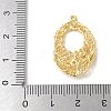 Brass Micro Pave Cubic Zirconia Pendants KK-P290-52G-01-3