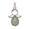 Natural Green Aventurine Pendants PW-WGD154C-05-1