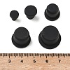 50Pcs 5 Styles Silicone Hole Plugs AJEW-GF0011-62E-3