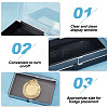 Plastic Presentation Boxes for Badge Storage & Display AJEW-WH0502-10-4