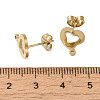 Ion Plating(IP) 304 Stainless Steel Stud Earring Findings STAS-I206-19G-3
