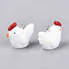 Opaque Resin Pendants RESI-S356-068-2