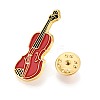 Violin Enamel Pin JEWB-M022-02-3