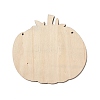 Single Face Printed Wood Big Pendants WOOD-I010-08A-2