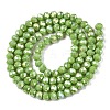 Electroplate Glass Beads Strands LS-EGLA-A044-P4mm-B30-3