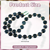 2 Strands Natural Moss Agate Beads Strands G-DR0001-07-2