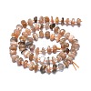 Natural Multi-Moonstone Beads Strands G-F715-068-2