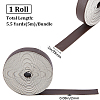 5M Flat Imitation Leather Cord LC-GF0001-05C-02-2