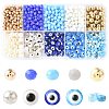 150Pcs 3 Colors Resin Beads RESI-FS0002-28-1