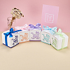 Hollow Stroller BB Car Carriage Candy Box wedding party gifts with Ribbons CON-BC0004-97B-7